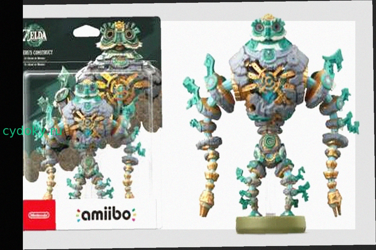 Фигурка Amiibo управляемого меха Минеру из Zelda: Tears Of The Kingdom выйдет в этом году
