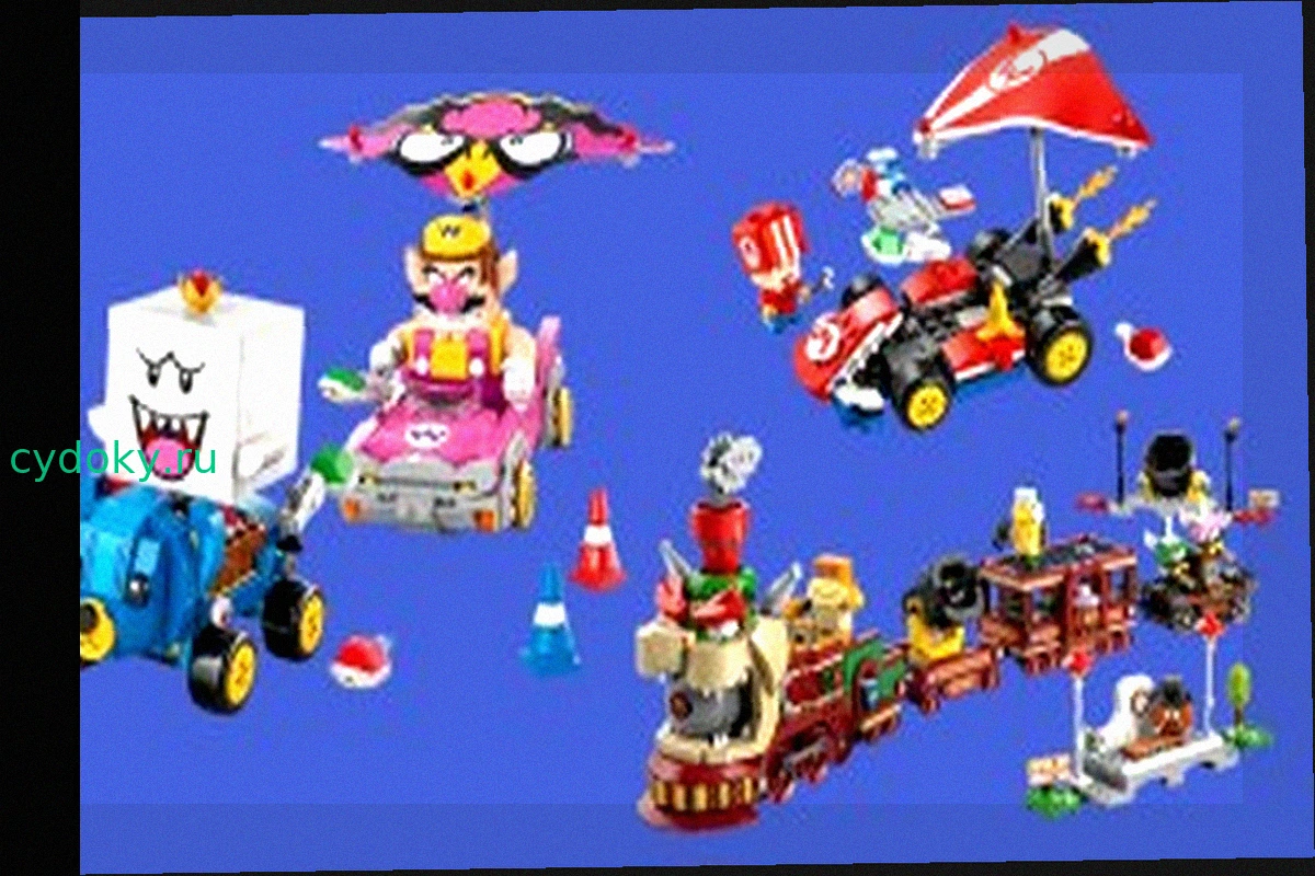 Распродажа наборов Lego Super Mario и Mario Kart на Amazon: Скидки до 30%