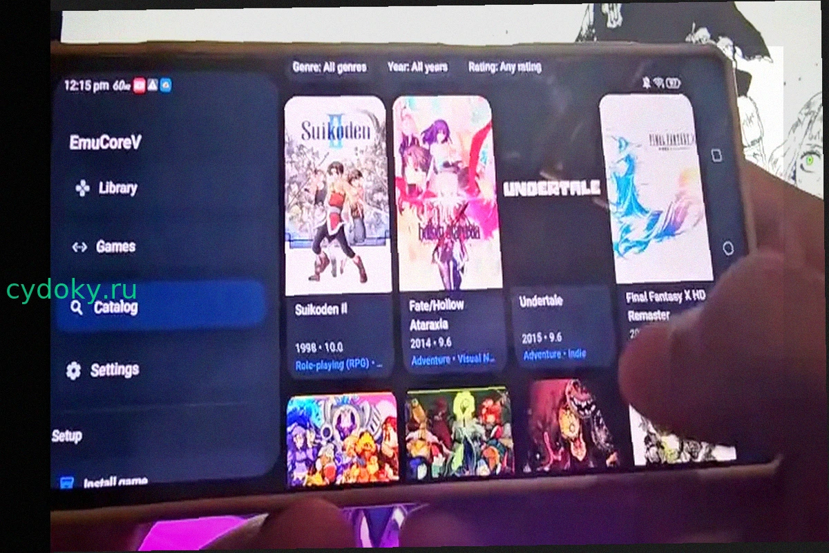 EmuCoreX и EmuCoreV: Новые эмуляторы PS2 и PS Vita для Android